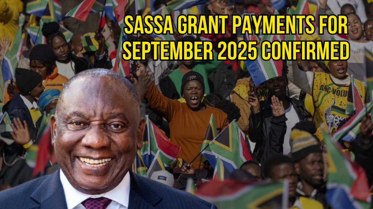 SASSA Grant Payments for September 2025